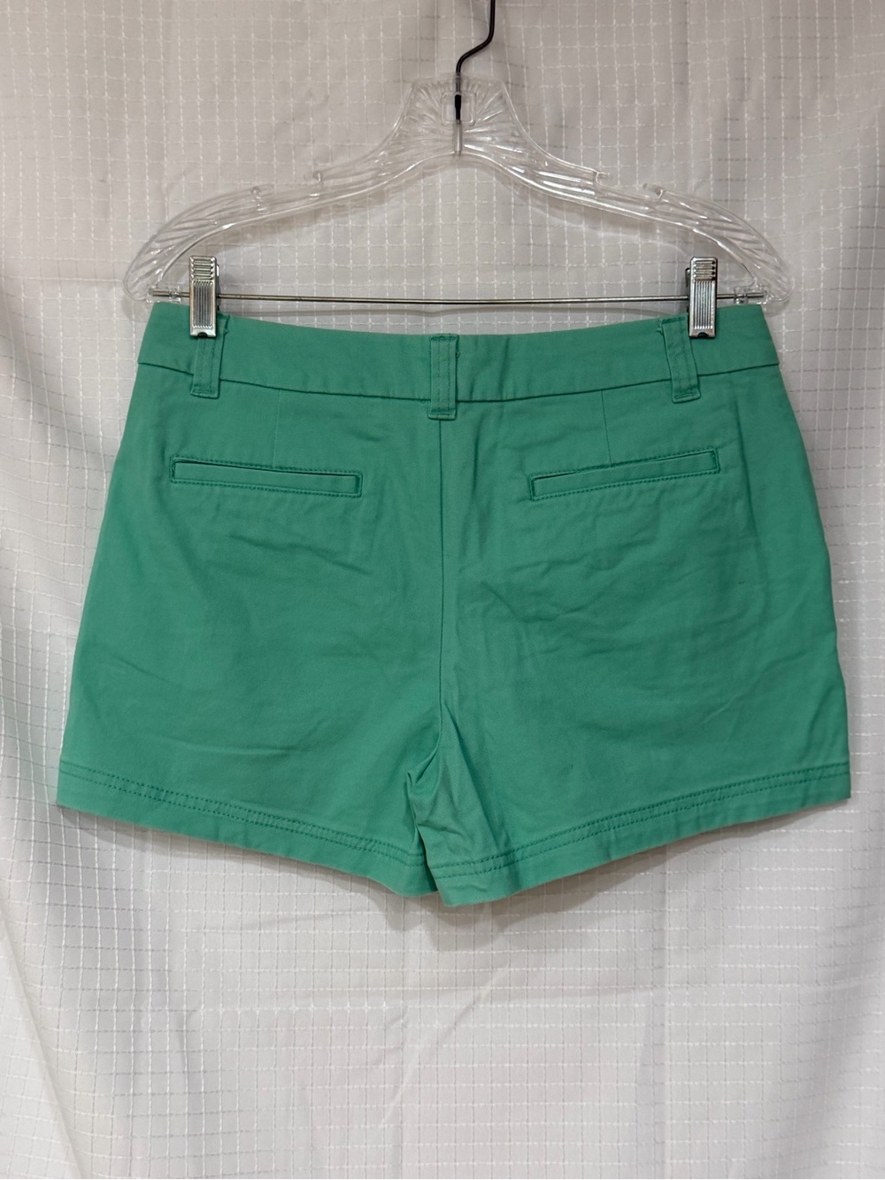 BCG Academy Women’s Size 6 Mint Green Chino Shorts Cotton Stretch Casual - Picture 3 of 8